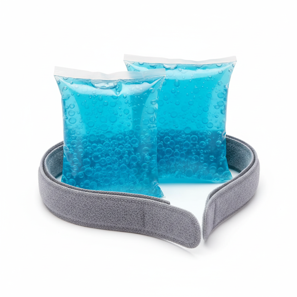 Cold & Hot Therapy Gel Pack Set — Reusable Compress Kit